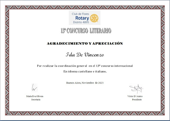 13.° Certamen Literario